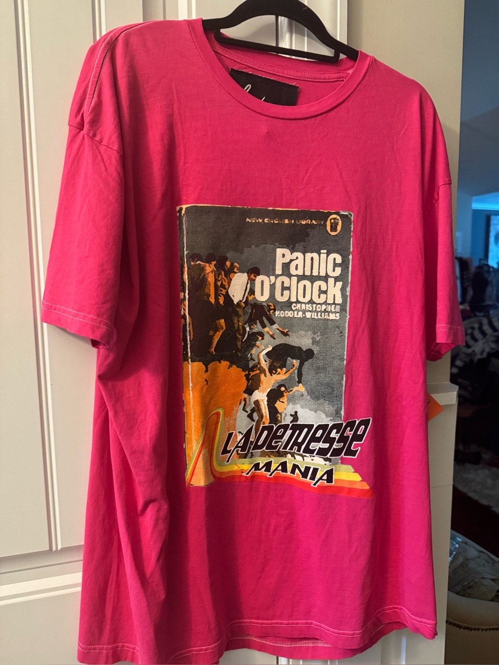 Womens ladetresse panic o'clock Graphic Tee -